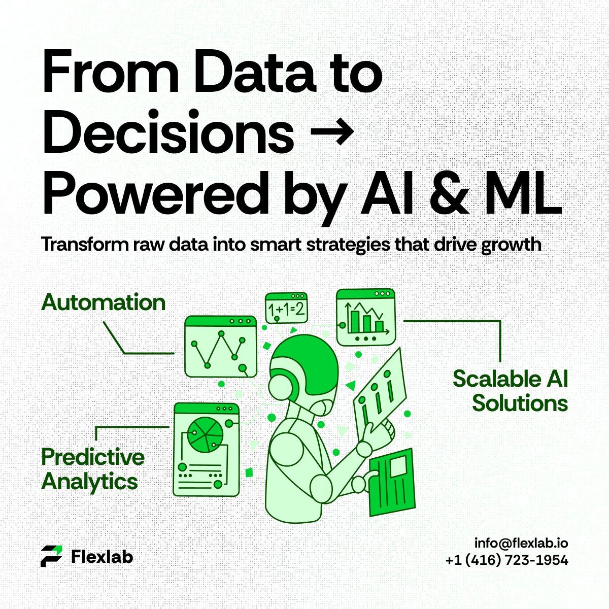 info_flexlab's tweet image. Tired of hearing about AI but not seeing results? 

Most teams dive in without a plan and get stuck with tools they don’t even use.

The truth is, AI &amp;amp; ML only work when you start with clear goals, good data, and the right strategy.

#AI #MachineLearning #FlexLab