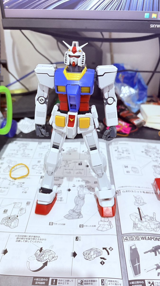 ardan_ridho's tweet photo. and this is it first ever gunpla ygy 🥰 https://t.co/PrWG7lqeiu