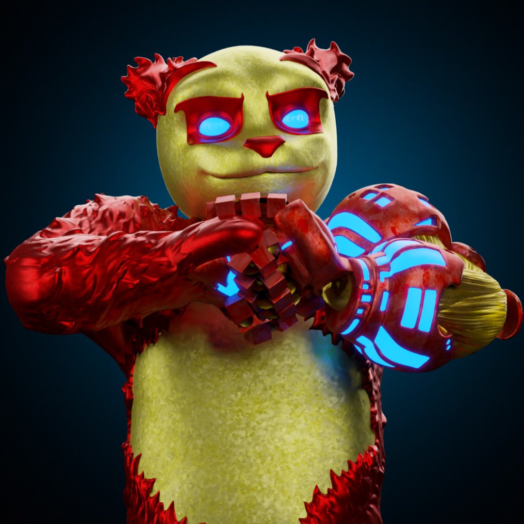 GadgetLeo's tweet image. i now identify myself as an autistic robo panda 🐼

been wanting to go into a collection that makes sense

and AILU was it!

got some good memes prepared too to make your TL cleaner 

🤖🐼🤖🐼