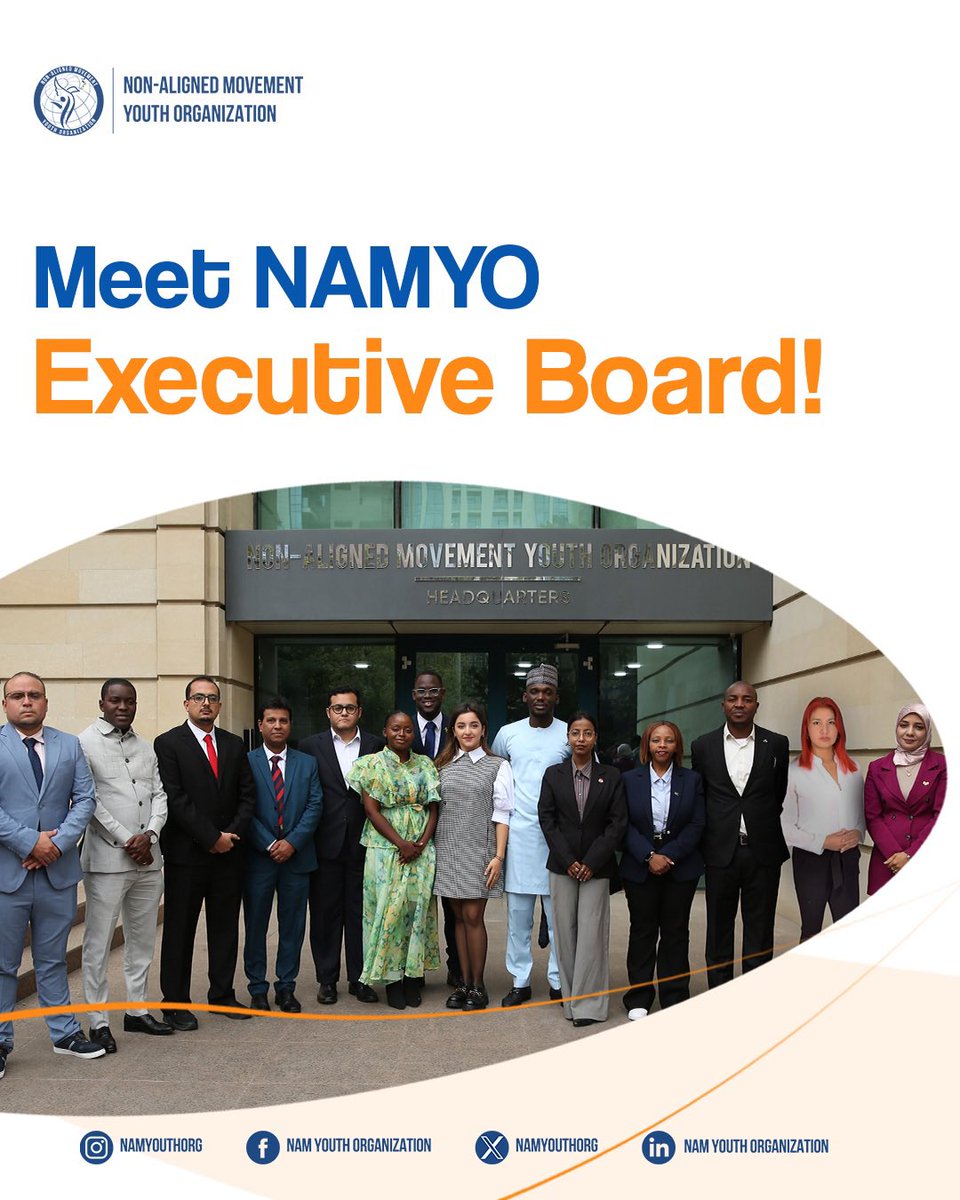 namyouthorg's tweet image. Following the elections at the recent General Conference, we’re proud to introduce the Executive Board of #NAMYO!

Swipe to meet the Vice-Chairs and Board Members leading NAMYO toward an inclusive and impactful future.

#ExecutiveBoard #NAMYouthVision