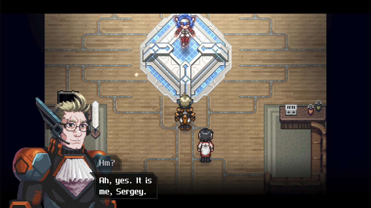 XMemor's tweet image. when i was looking up something before i saw that Avatar and thought someone made fan art of Sergey avatar an Avatar but lol, it was actually from the game

#CrossCode | #MemorXCrossCode