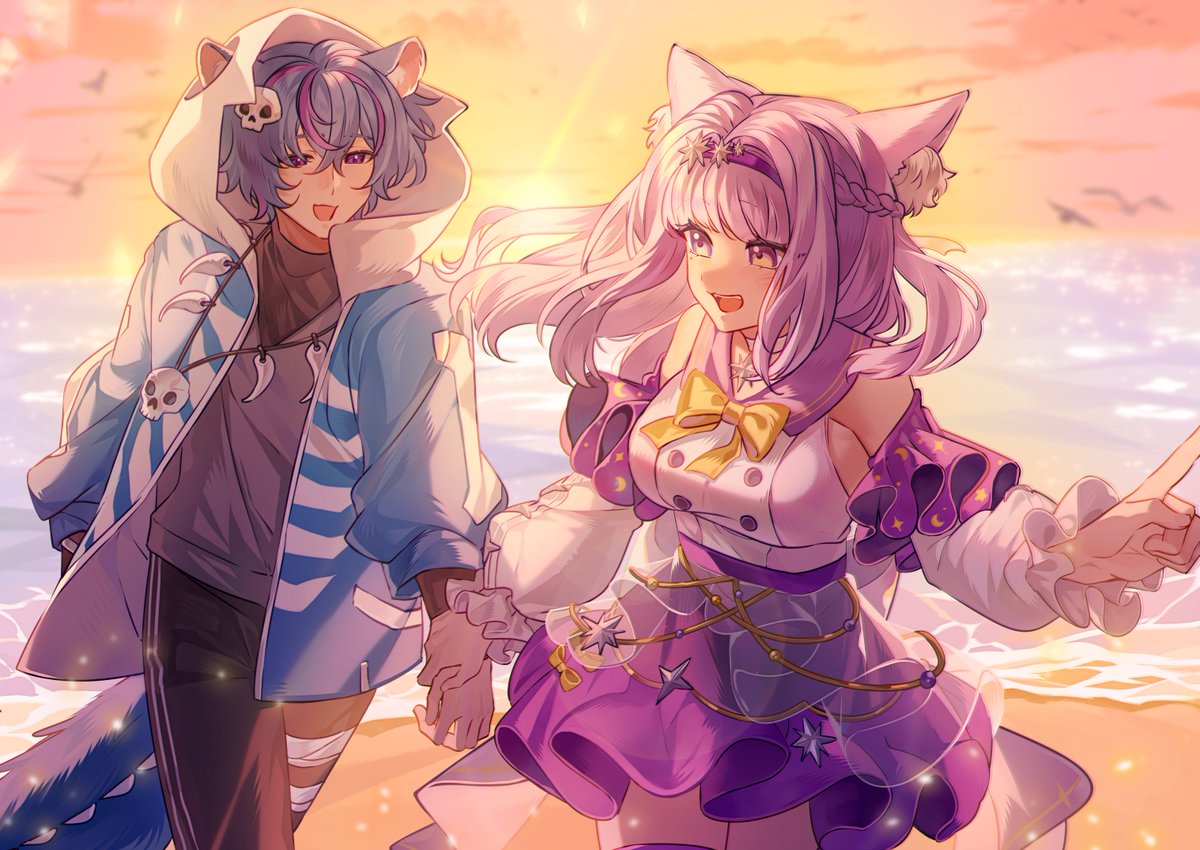 "One last stop before sunset"

─── ⋆｡°✩

🟦: <a href="/Koushi_VT/">Koushi 💀🟦</a> 
🎨: @/tuotuo on vgen