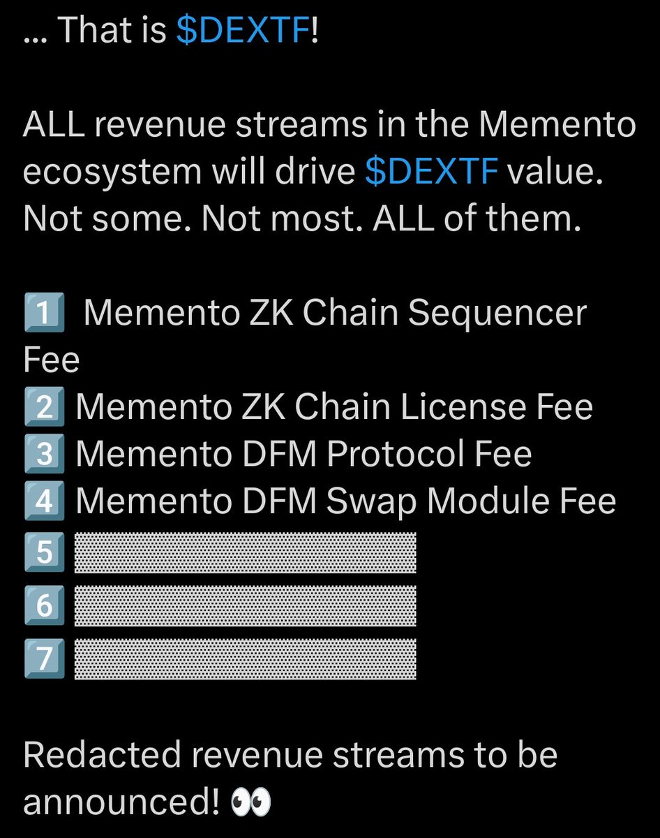 Institutional adoption of DAMA 2 <a href="/Memento_Bc/">Memento</a> ZK Chain = $DEXTF 🆙🆙🆙

#RWA #DeutscheBank $ZK $AXL $LINK #ProjectGuardian