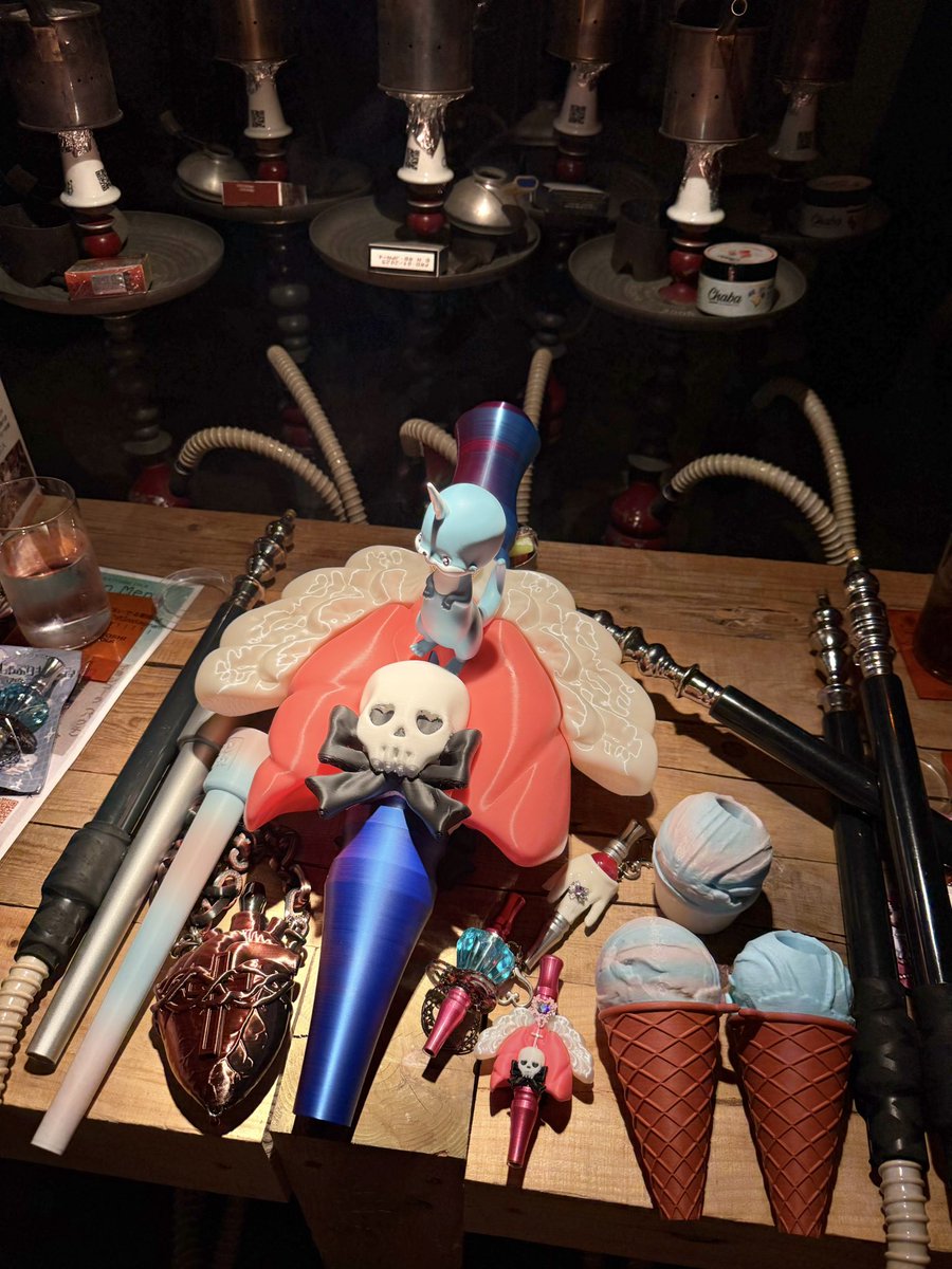 自作シーシャマウピ大集合だ！！！！