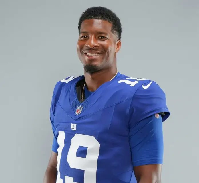 Jameis Winston Biography

Jameis Winston is an American football quarterback currently playing for the New York Giants in the National Football League (NFL). Born on January 6, 1994