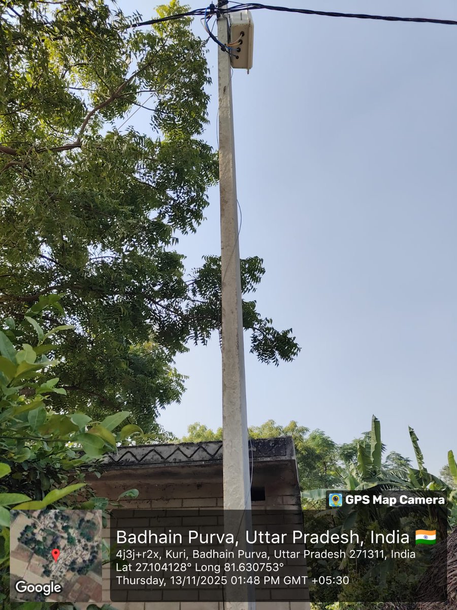 मजरा बठाईंन पुरवा करनैलगंज में LOH के अन्तर्गत 21 नग नए संयोजन निर्गत किए गए <a href="/aksharmaBharat/">A K Sharma</a> <a href="/MVVNLHQ/">Madhyanchal Vidyut Vitran Nigam Limited</a> <a href="/UPPCLLKO/">UPPCL</a>