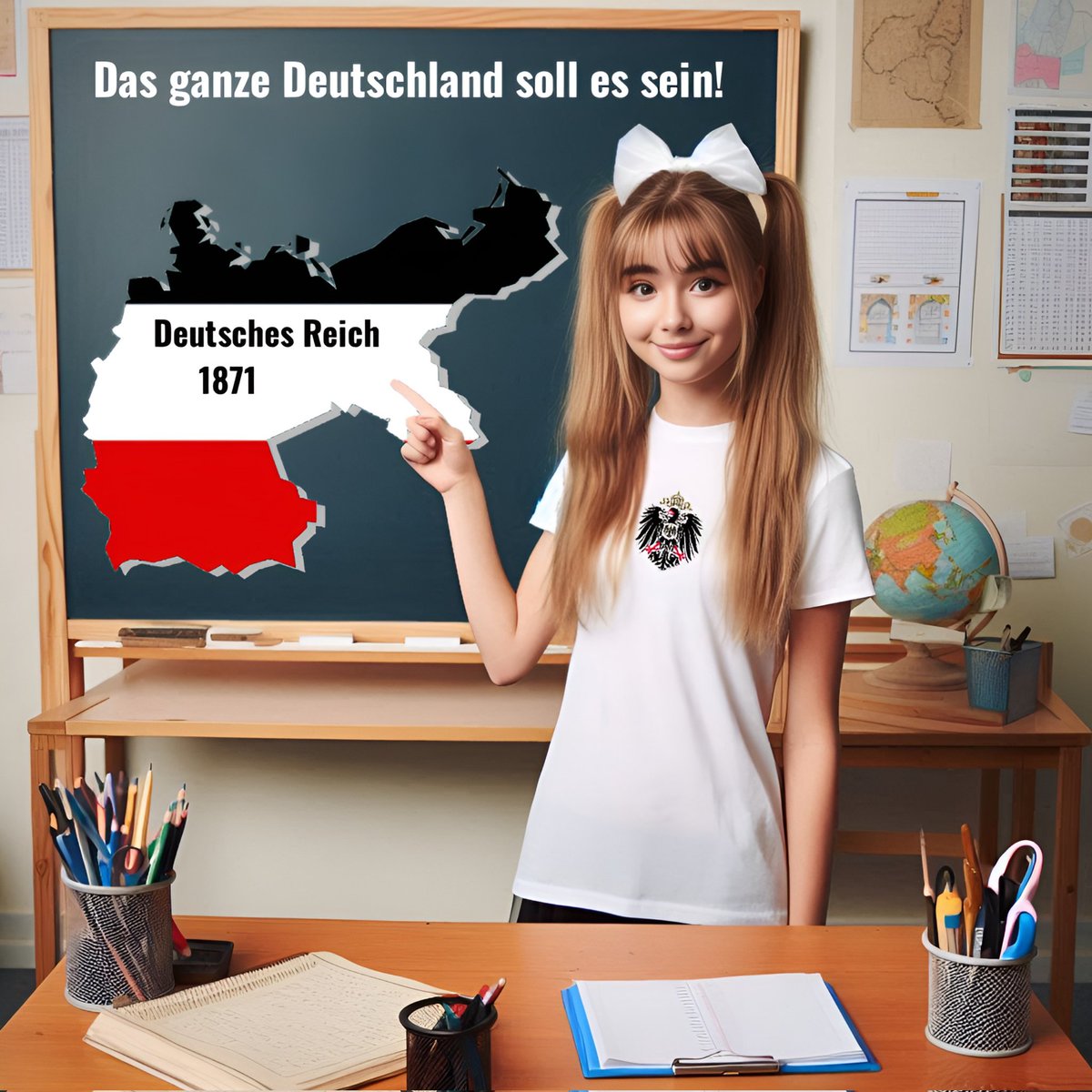 Das ganze Deutschland soll es sein!
🙏👑🙏🖤🤍🙏🖤🤍♥️🙏🌾🌾🌾