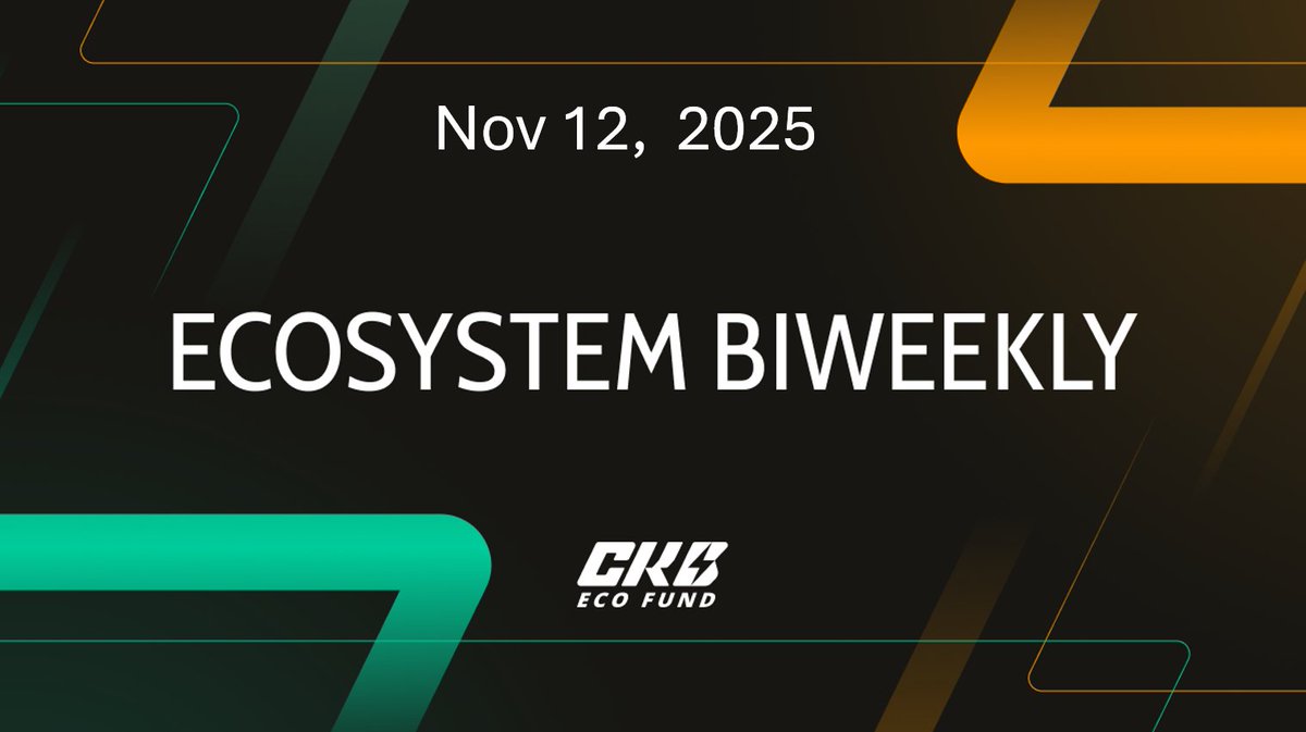 CKBEcoFund's tweet image. CKB Ecosystem Biweekly #7
Hello CKB builders! Two more weeks of progress in the books. The ecosystem faced some growing pains this cycle, while infrastructure updates and Web5 development continue to advance steadily.
Here&apos;s a summary of the latest updates:

Infrastructure &amp;amp; Core…