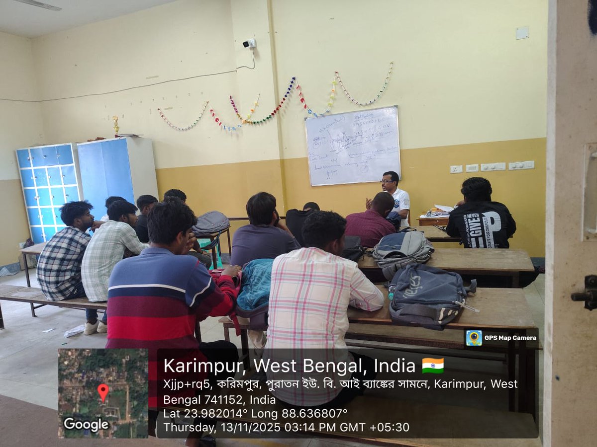 ItiKarimpur's tweet image. করিমপুর-১ গভঃ আইটিআই এ #fitter #class 
#k1giti #ITI
