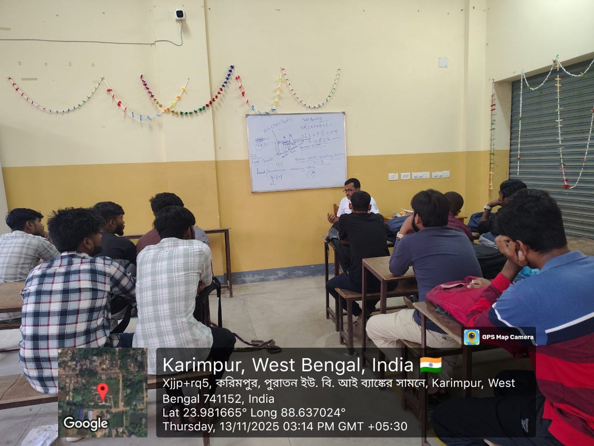 ItiKarimpur's tweet image. করিমপুর-১ গভঃ আইটিআই এ #fitter #class 
#k1giti #ITI