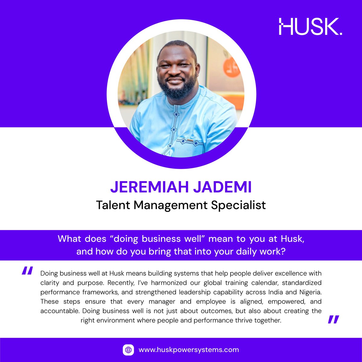 Husk Power tweet media