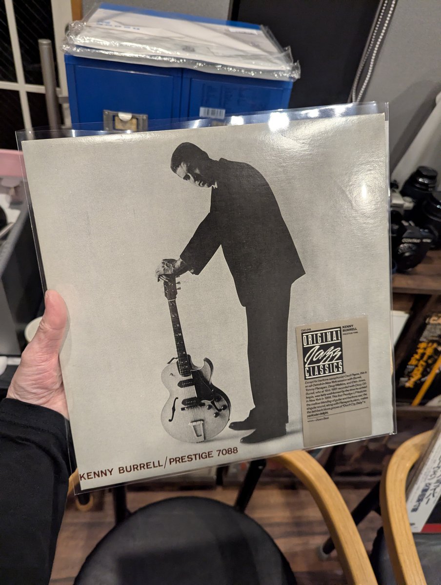 ジャズはMJQとケニー・バレルのUSリイシュー盤。