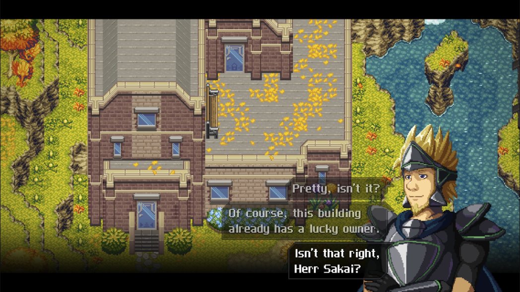 XMemor's tweet image. combined bed and lounge with fireplace...yeh might be a little better but there&apos;s also the charm of the smaller place when wanting to be with your girlfriend

#CrossCode | #MemorXCrossCode