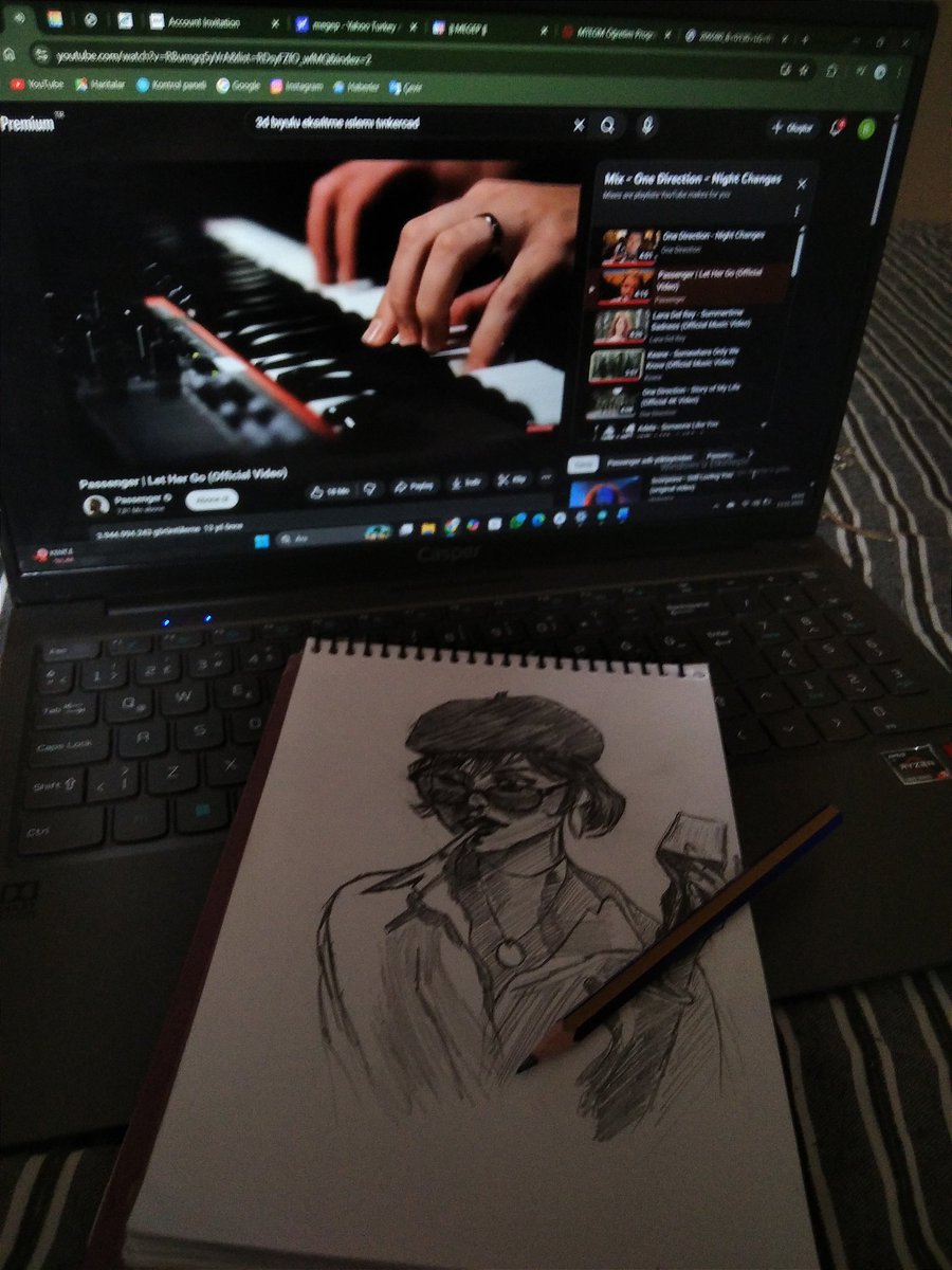 Sizi bilmem ama çizmek ruhuma iyi geliyor