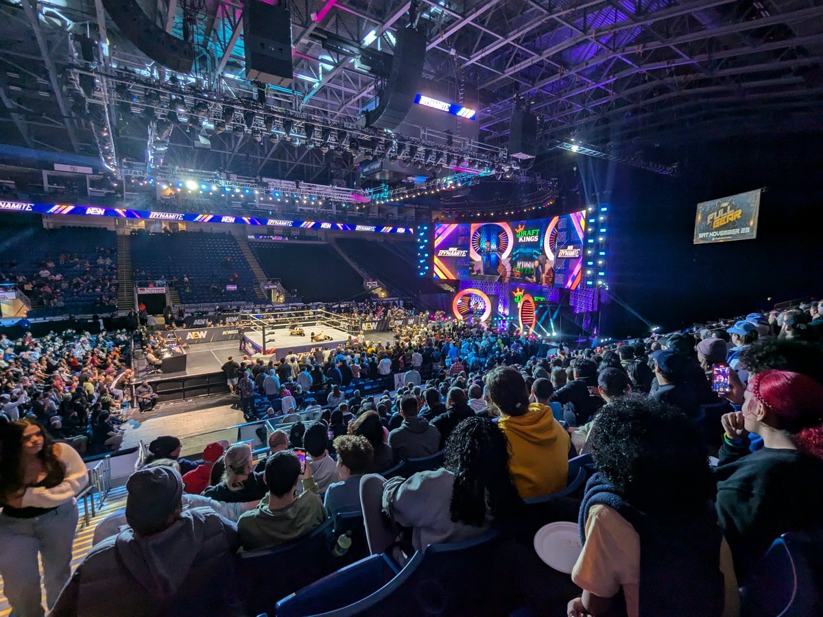 AEW Ticket Map Updates tweet media