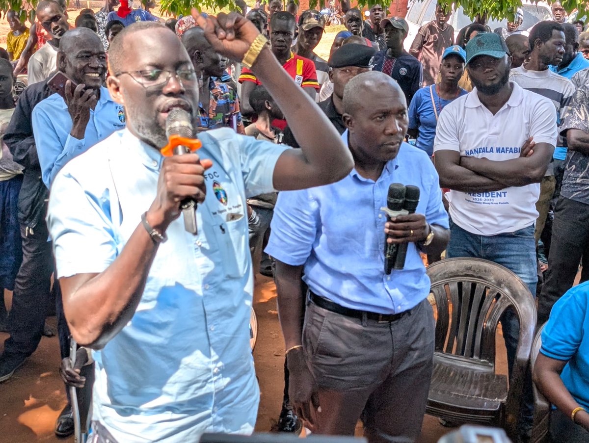 The wave of change is unstoppable.
Today, the FDC team is in Rigbo Sub-county, Madi-Okolo District, rallying with the people and spreading the message of hope, unity, and accountable leadership. Together, we can build the Uganda we deserve #FDCManifesto #FDCinMadiOkolo