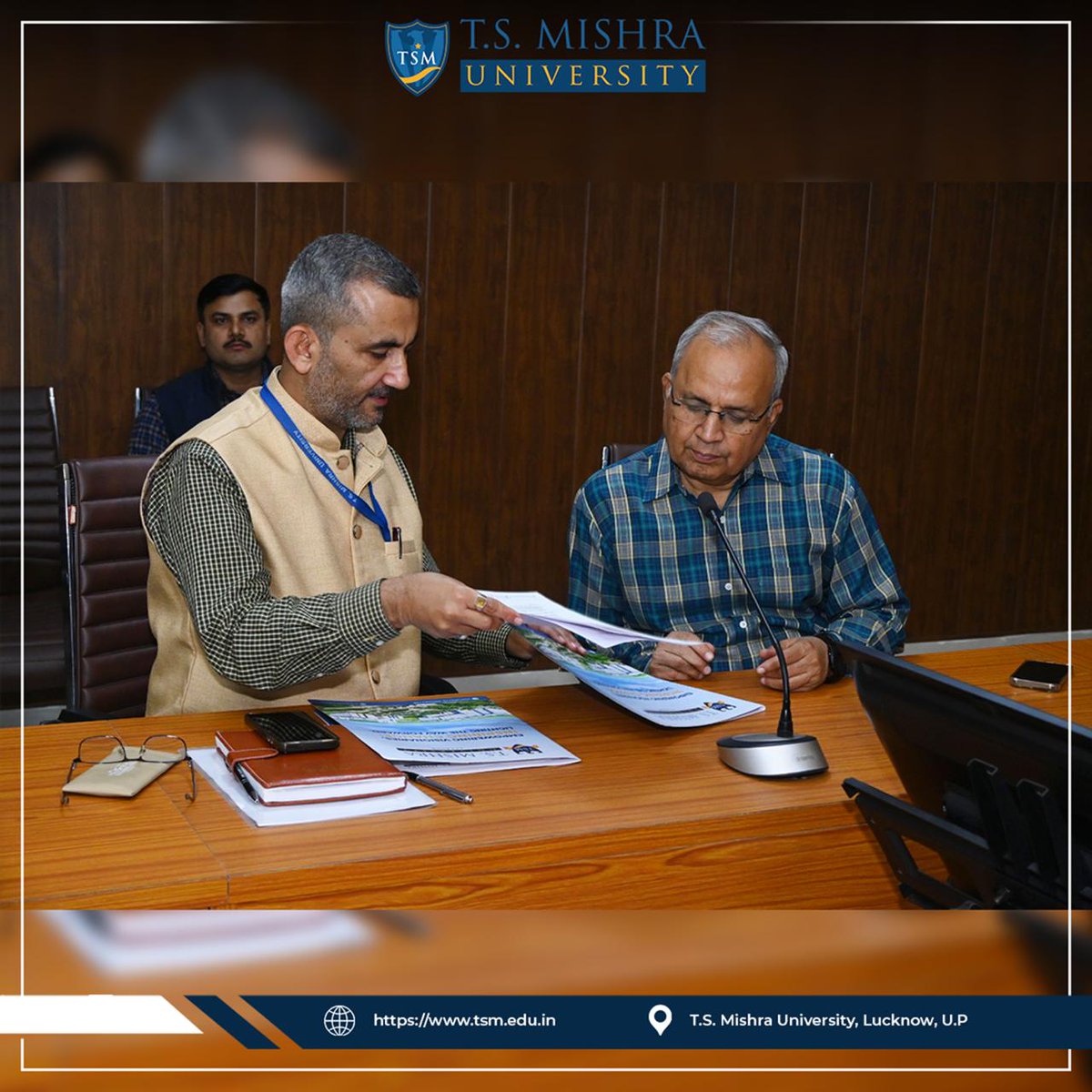 tsm_university's tweet image. Building Stronger Industry Collaborations

T.S. Mishra University signed a Memorandum of Understanding (MoU) with StockGro on 12th November 2025, organized by the School of Business Management.