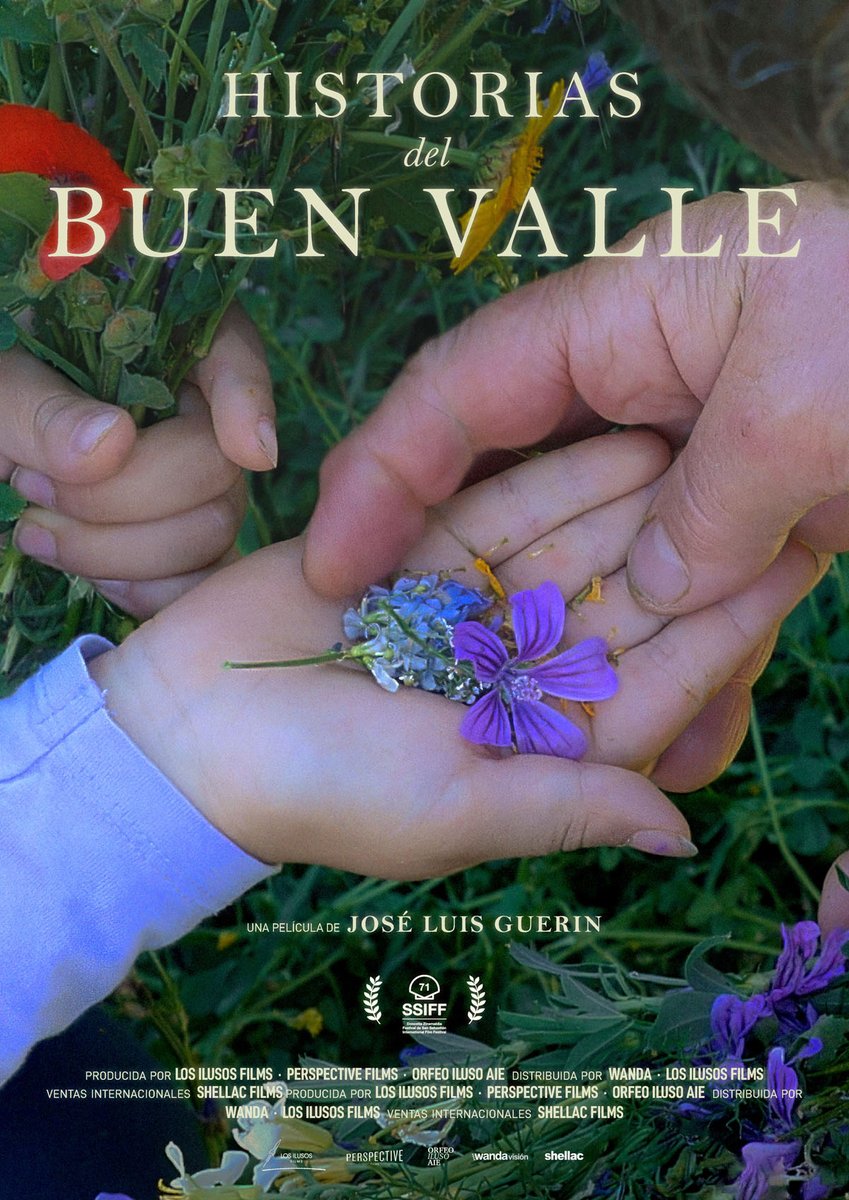 Premio del Jurado en <a href="/sansebastianfes/">Donostia Zinemaldia - Festival de San Sebastián</a>, HISTORIAS DEL BUEN VALLE es el regreso de José Luis Guerin a ese territorio que convierte el documental en un depósito de memoria ciudadana.
DOMINGO 7 DE DICIEMBRE 17:30 en <a href="/CineDHHSanse/">CineDDHHSanse</a> 
ENTRADA LIBRE +COLOQUIO con el director
<a href="/wandafilms/">Wanda Vision</a>