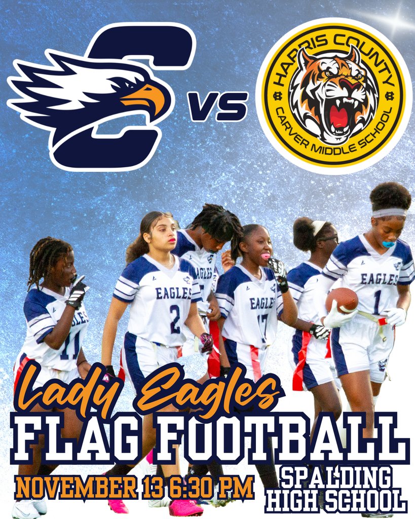 Join us tonight at Spalding High School! Our Lady Eagles will take on Harris County at 6:30 PM. #2185Pride