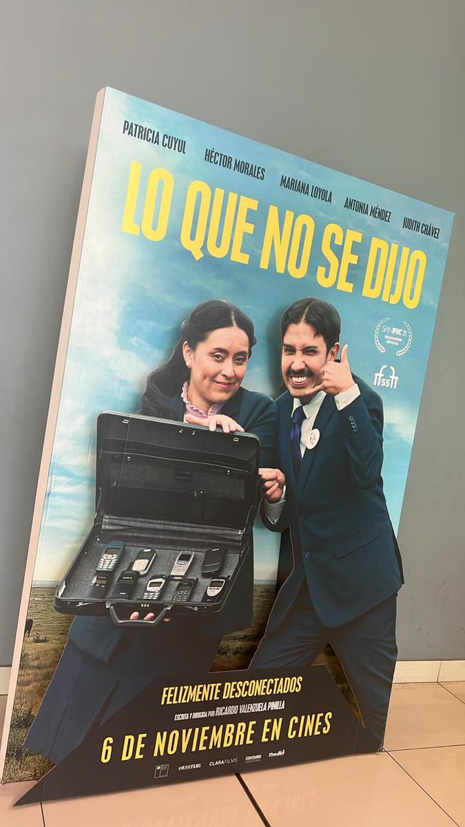LO QUE NO SE DIJO — continua en cartelera en Cinépolis La Reina. ✨

#cine