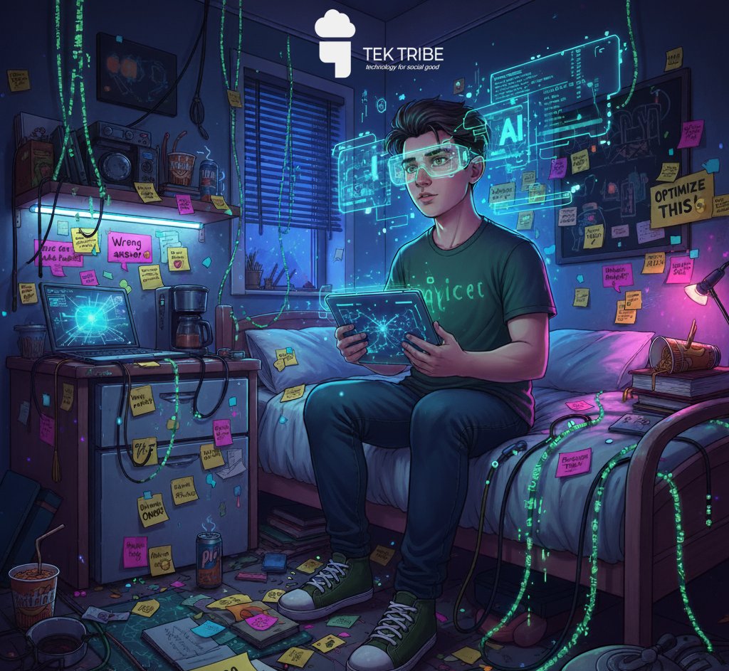 TekTribe_CIC's tweet image. Behind every working code is a thousand failed attempts. Agree?

Drop a comment if you’ve ever spent hours fixing a tiny error!

#debuggingcode #NileBusinessScool #NGABEN #Tektribe