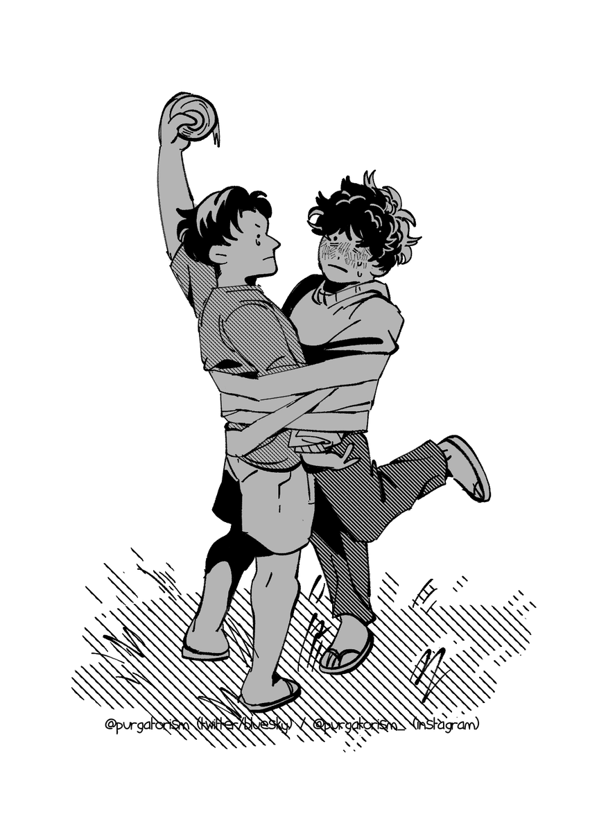 the one where komiya tells togashi he's moving out 