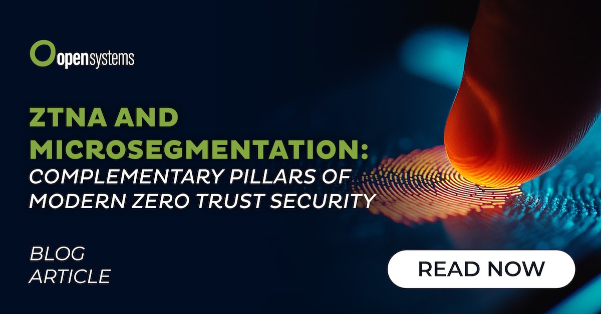 RealOpenSystems's tweet image. 🔐 #ZTNA or #Microsegmentation? The short answer: not OR – but AND. Relying on one without the other leaves a #criticalgap. ➡️ Pierre Morel explains why ZTNA and microsegmentation are complementary pillars of a #modernsecurity architecture: bit.ly/4qTS97J