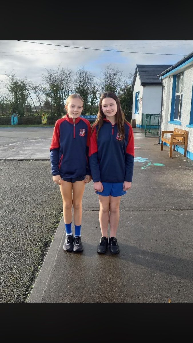 Larkin Shield: Best of luck to Isabelle, Bronwyn and Emilia who are representing the school and East Limerick in the Ladies Football Larkin shield competition today 👏
