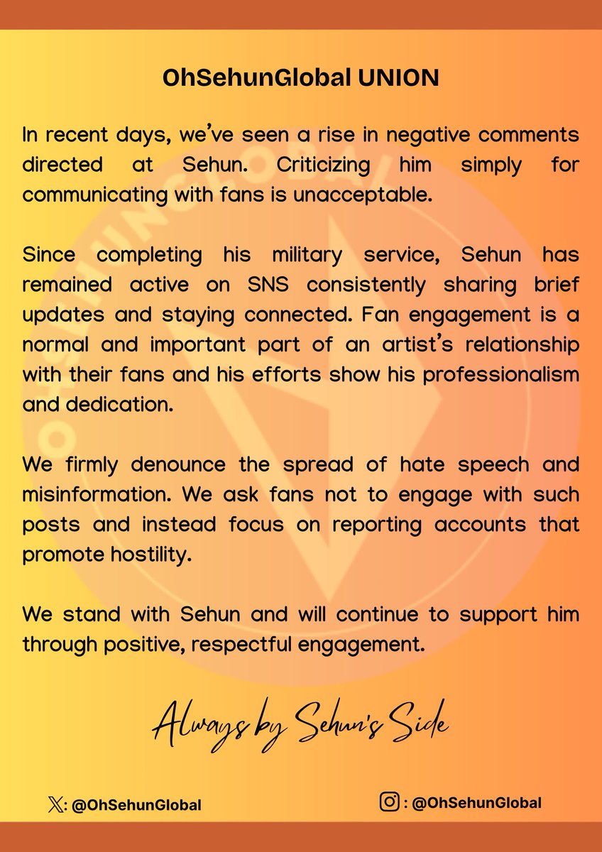 EXOVOTINGARENA's tweet photo. DON'T SPREAD HATE OR NEGATIVITY TOWARDS SEHUN AND KAI !!
(Please read it carefully!!) 

WE ARE WITH KAI SEHUN &amp; EXO 
#PROTECTKAI #PROTECTSEHUN
#PROTECTEXO @weareoneEXO https://t.co/MikFglbcm6