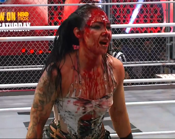 RingRustReviews's tweet image. Whelp, Blood &amp;amp; Guts delivered pretty quickly!
#AEWDynamite