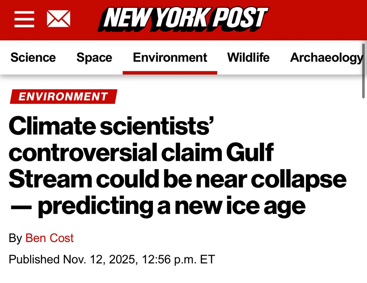 They can't make up their mind. 

Nobody buys the global warming and global warming nonsense, so now they're going for broke.

Bro, now it's a looming ice age!