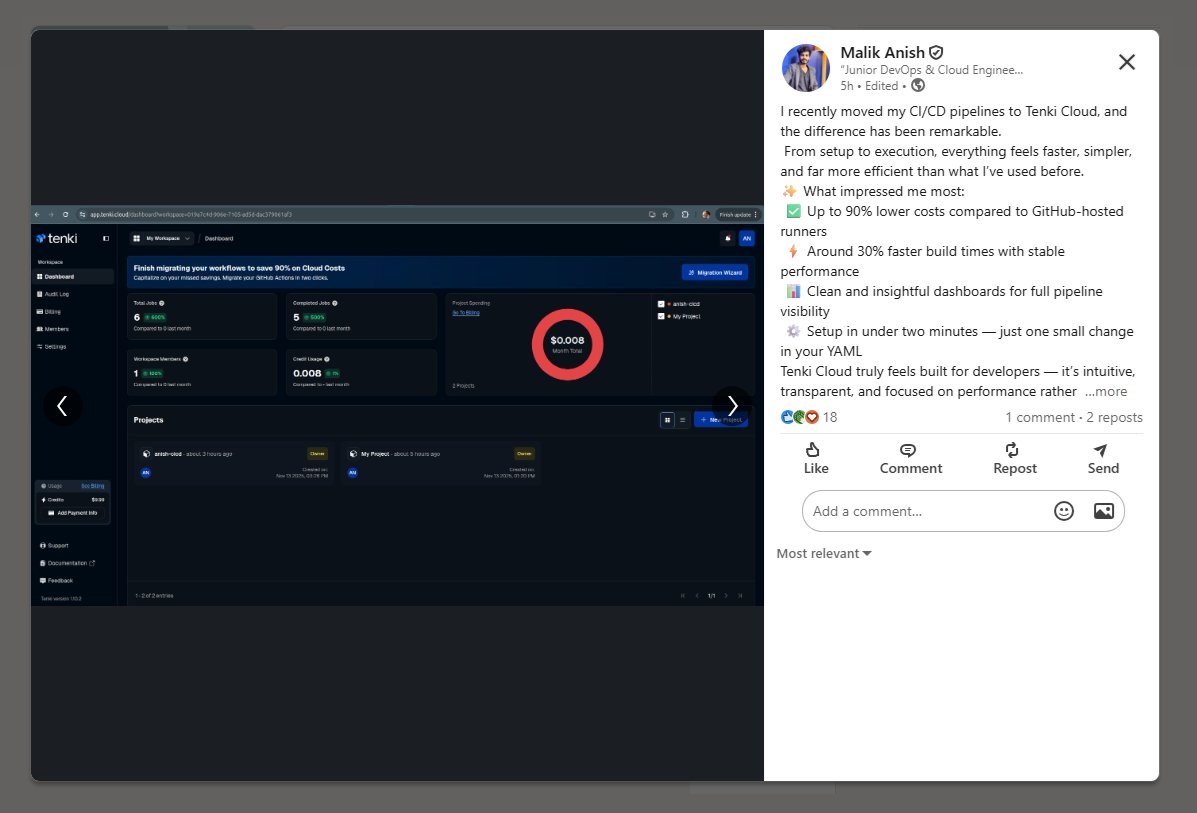 This is what we love to see.
