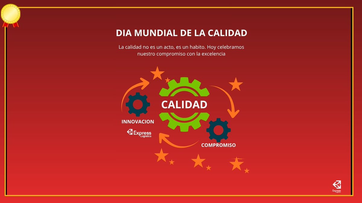 ExpressLogArg's tweet image. 13 de noviembre - Día Mundial de la Calidad
Innovar con calidad es nuestro camino hacia el futuro 🚚

Somos @ExpressLogArg
