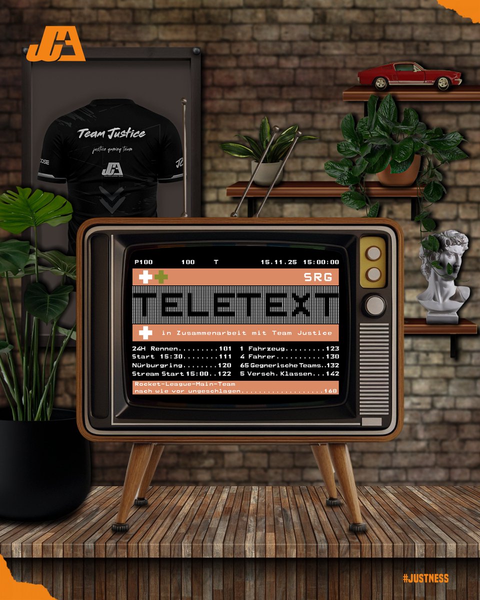 teamjusticede's tweet image. Es ist soweit!! 🎙️
Wie vor ein paar Wochen bereits angeteasert, können wir euch heute offiziell mitteilen, dass wir das komplette 24H-Rennen von Sim2Real am 15.11.2025 über die gesamte Dauer live casten werden!
