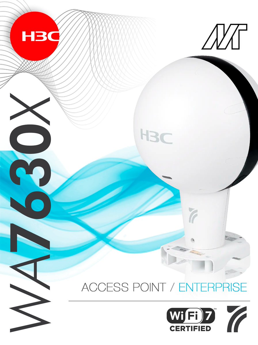 massivetechmx's tweet image. Access Point WA7630X
Portafolio Enterprise / WiFi 7

#h3c #h3cmassivetech #massivetech #accesspoint #AP #Puntodeacceso #wifi #wifi7 #outdoorAP #apexteriores
@H3CGlobal 

Contáctanos para conocer más:
📞 559-275-9710
✉️ info@massive-electronic.mx