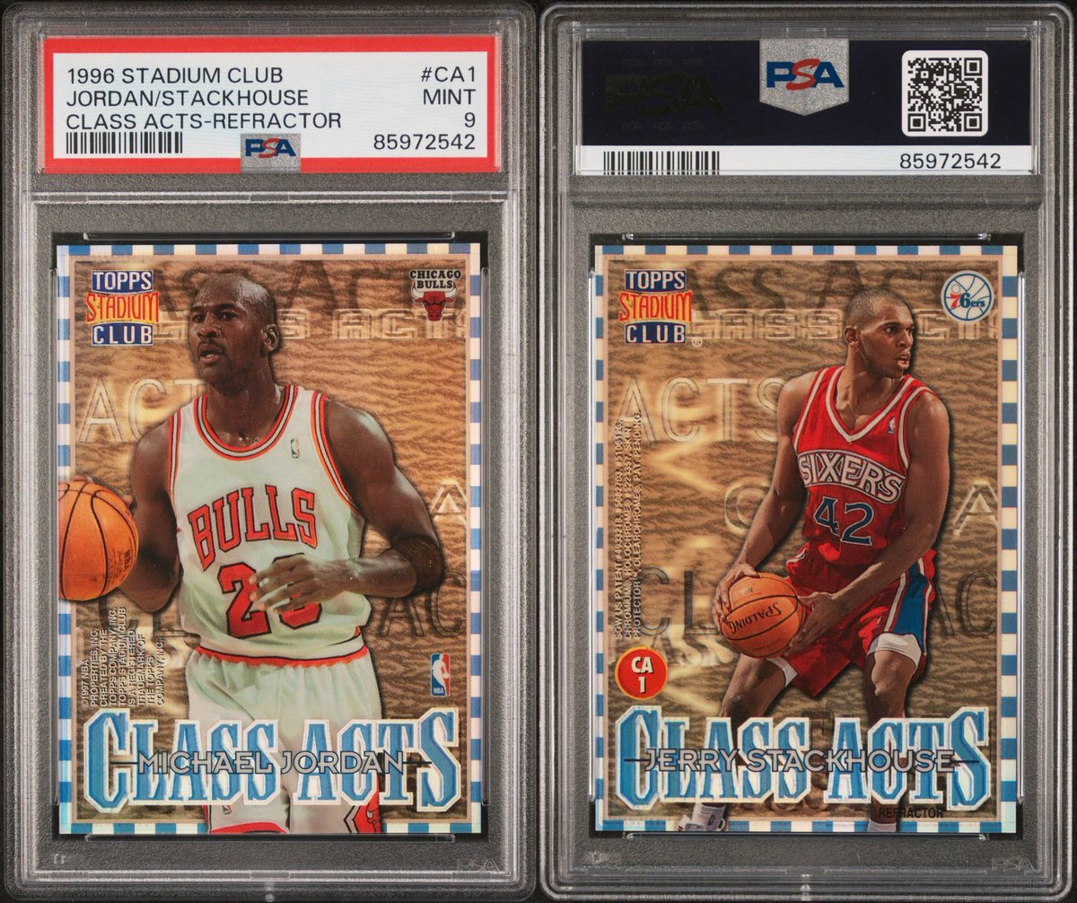 Michael Jordan Stackhouse Refractor PSA 9

$500 BMWT