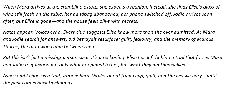EastHullPete's tweet photo. The @RandomTTours blog tour for Jo-Anne van Gelder's psychological thriller #AshesAndEchoes is in full flow so there will be some great reviews to check out. It's mu turn to post today and I'm bringing and exclusive extract
https://t.co/SRye00AP3j https://t.co/HgHOxJwD7O