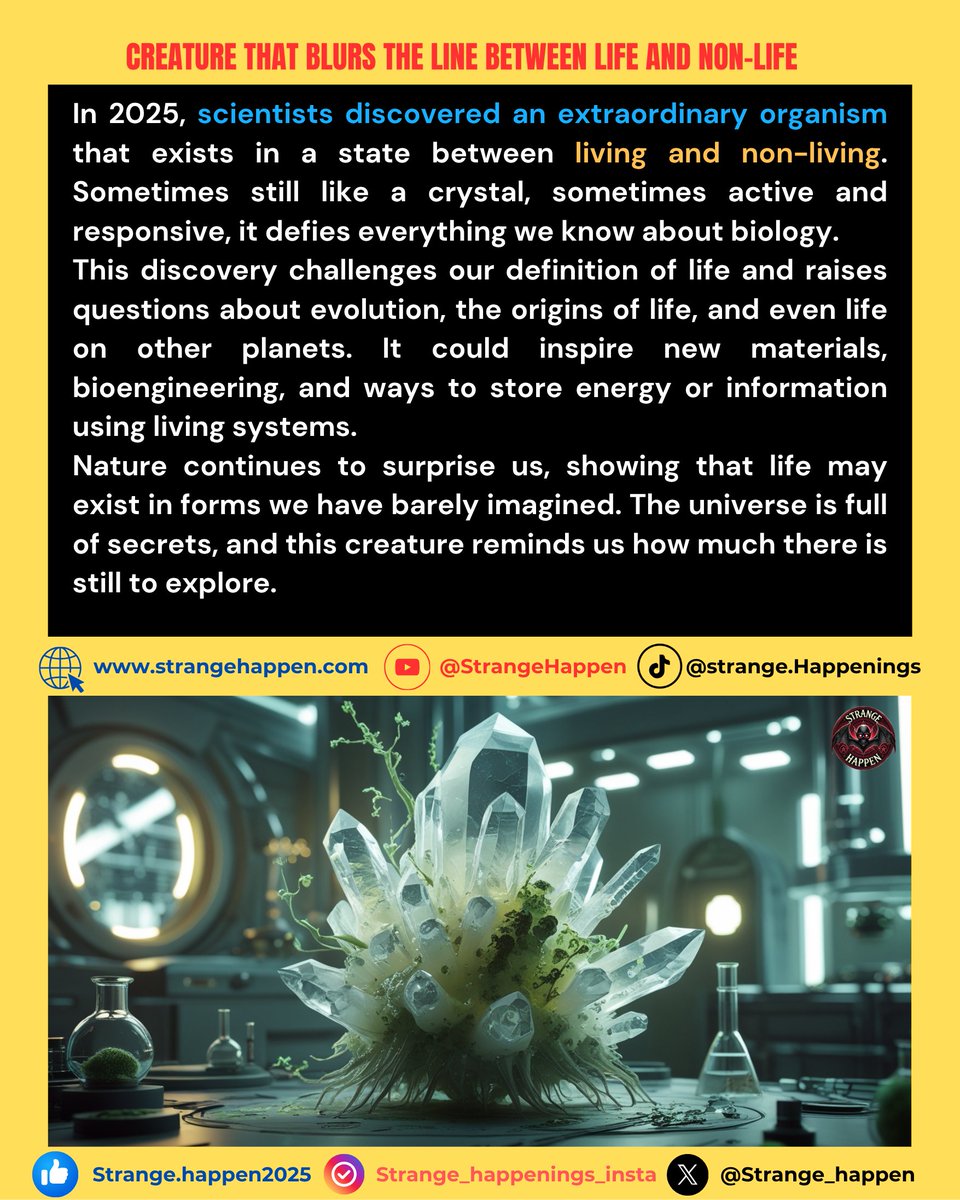 Strange Happenings tweet media