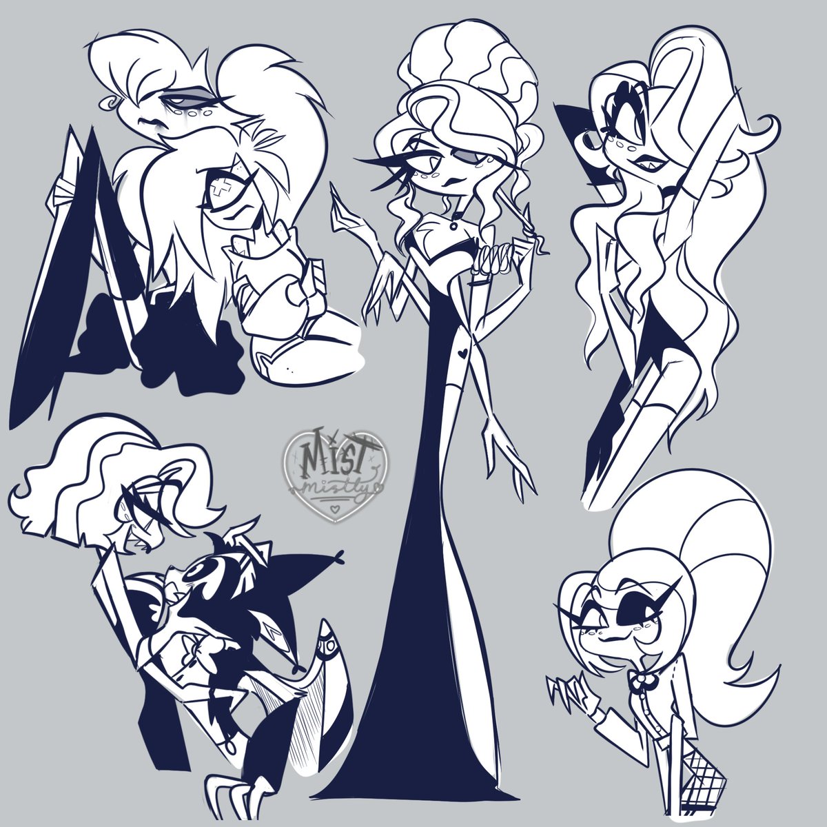 some speedy drag angel warm-ups 💅🏻🩷✨️
