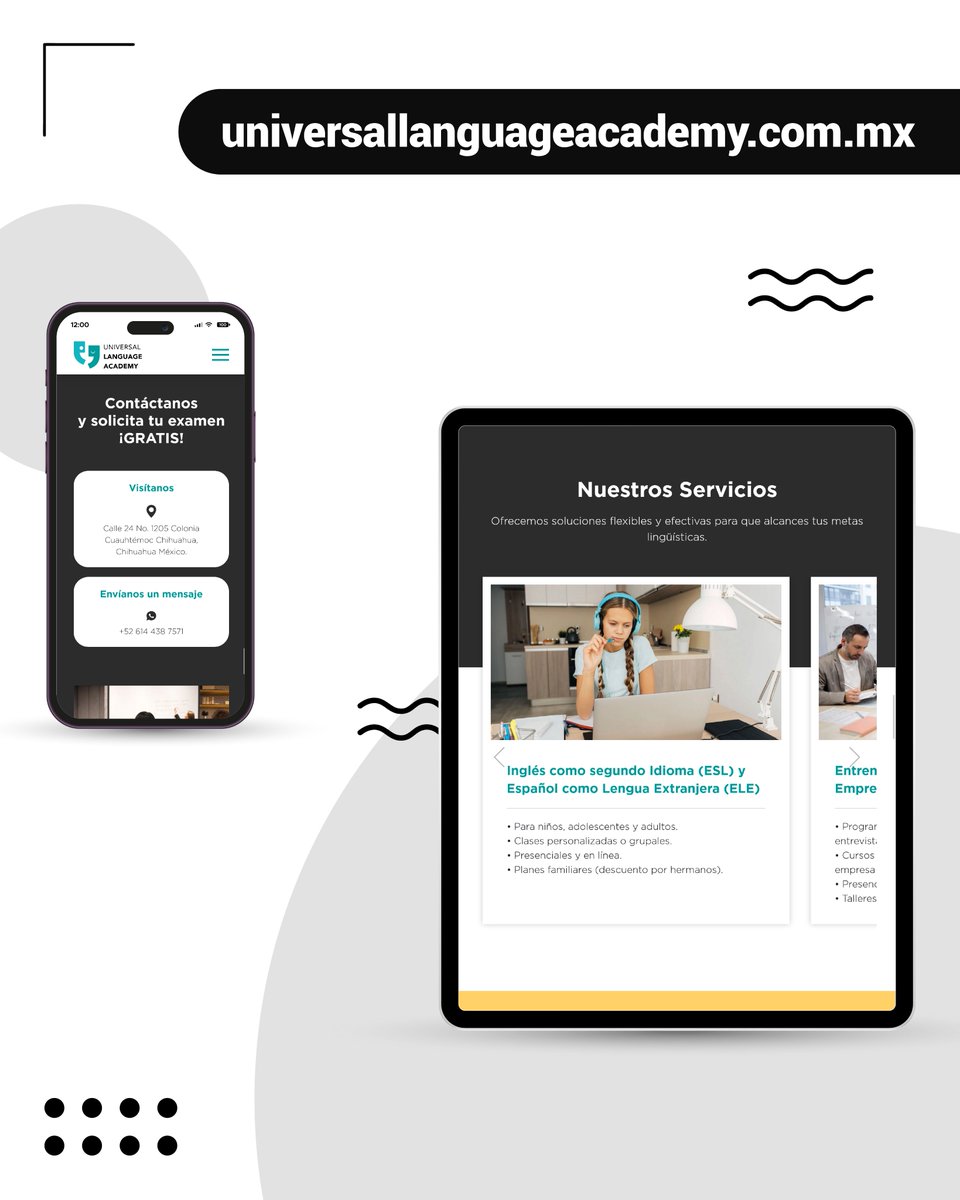 MediosCorp's tweet image. Les presentamos nuestro más reciente 💻 Desarrollo de Sitio Web universallanguageacademy.com.mx

Si aún no cuentas con tu sitio web, ¡nosotros te ayudamos! 😉

#MediosCorp #SitioWeb #LosMochis #Diseñoweb #WebDesign #UniversalLanguageAcademy #FeelItSpeakIt #AprenderIdiomas #Inglés