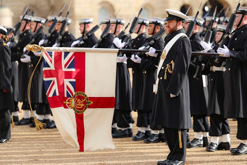 Honoured to remember the sailors and marines of the Royal Naval Division – a unique force that brought naval traditions to the battlefields of WW1. Their immense and often overlooked sacrifice, with over 40% of RN/RM casualties occurring on land, must never be forgotten.