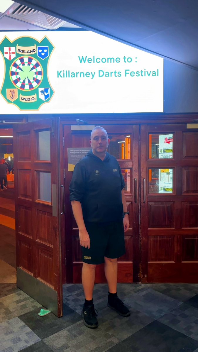 Playerprofileio's tweet image. Delighted as Player Profile founder to not only be visiting one of the top darts events in Ireland and Europe, but participating in this years #Killarney Darts Festival at the @GleneagleArena also.

#playerprofile #killarneyireland #darts #clients #sponsorship #letsplaydarts