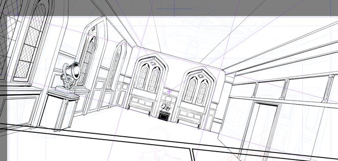 背景がキャラより断然時間がかかる…
おやすみなさい 
