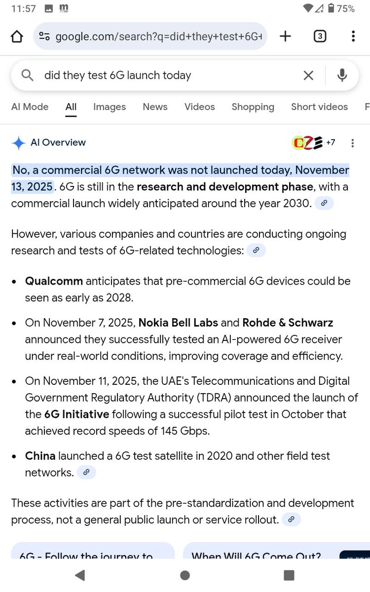FoggygW's tweet image. I&apos;m.good at making theories lol they&apos;ve been testing 6G this week y&apos;all.. during a solar storm?!? 🤣😂😅 🫩🫣 #6G #test #testlaunch #internet #conspiracytheories #allegedly #conspiracy