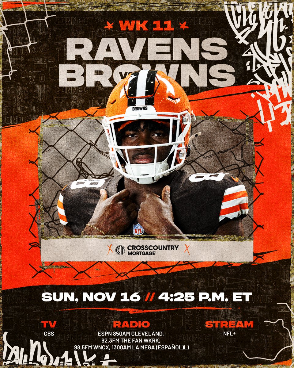 Browns's tweet photo. back home for a big matchup https://t.co/xcYFZGJDWh