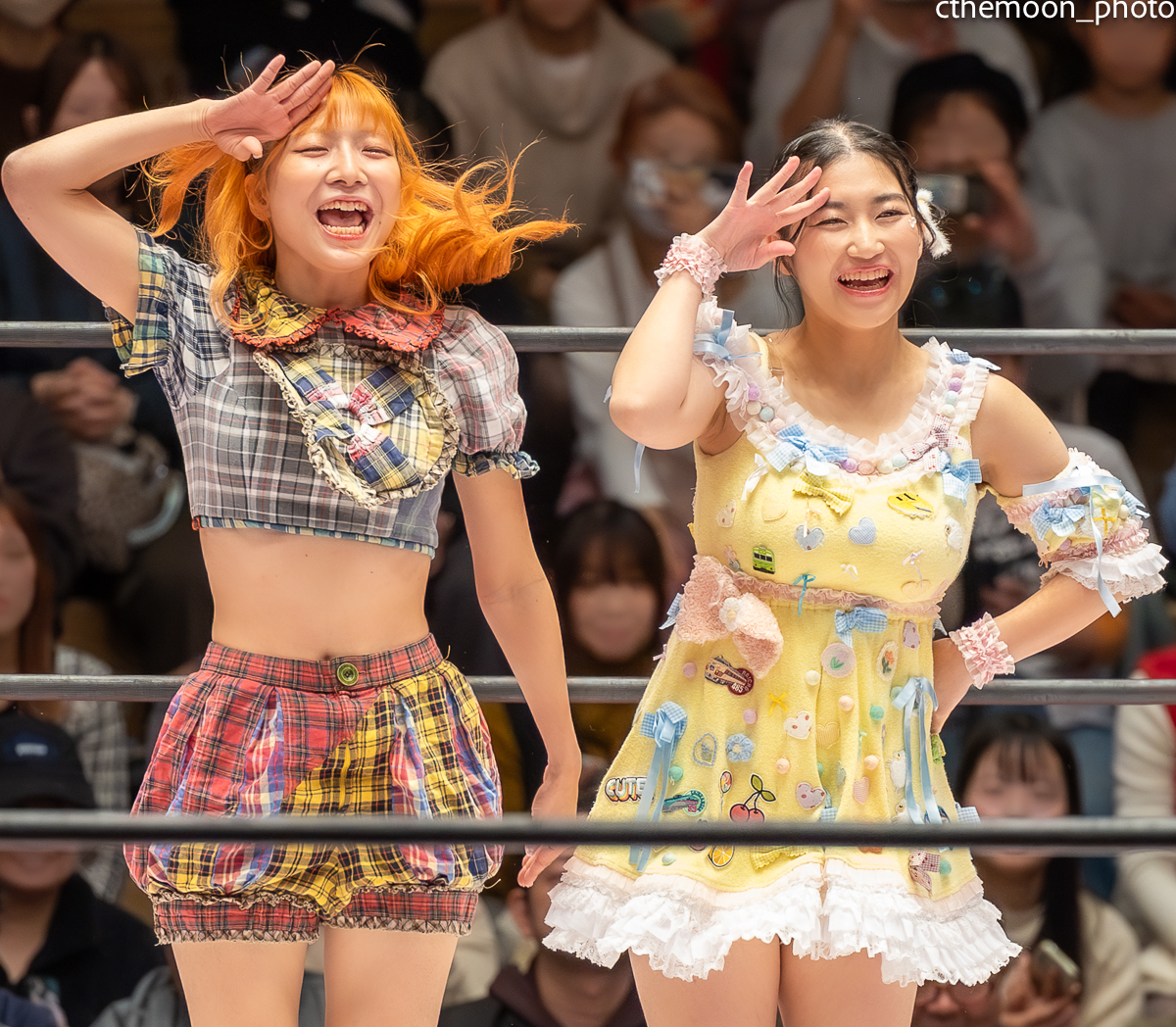 cthemoon_photo's tweet image. 【2025.11.09 ALL RISE &apos;25@後楽園ホール】

らくぽむ🫶

#らく #raku #原宿ぽむ #tjpw