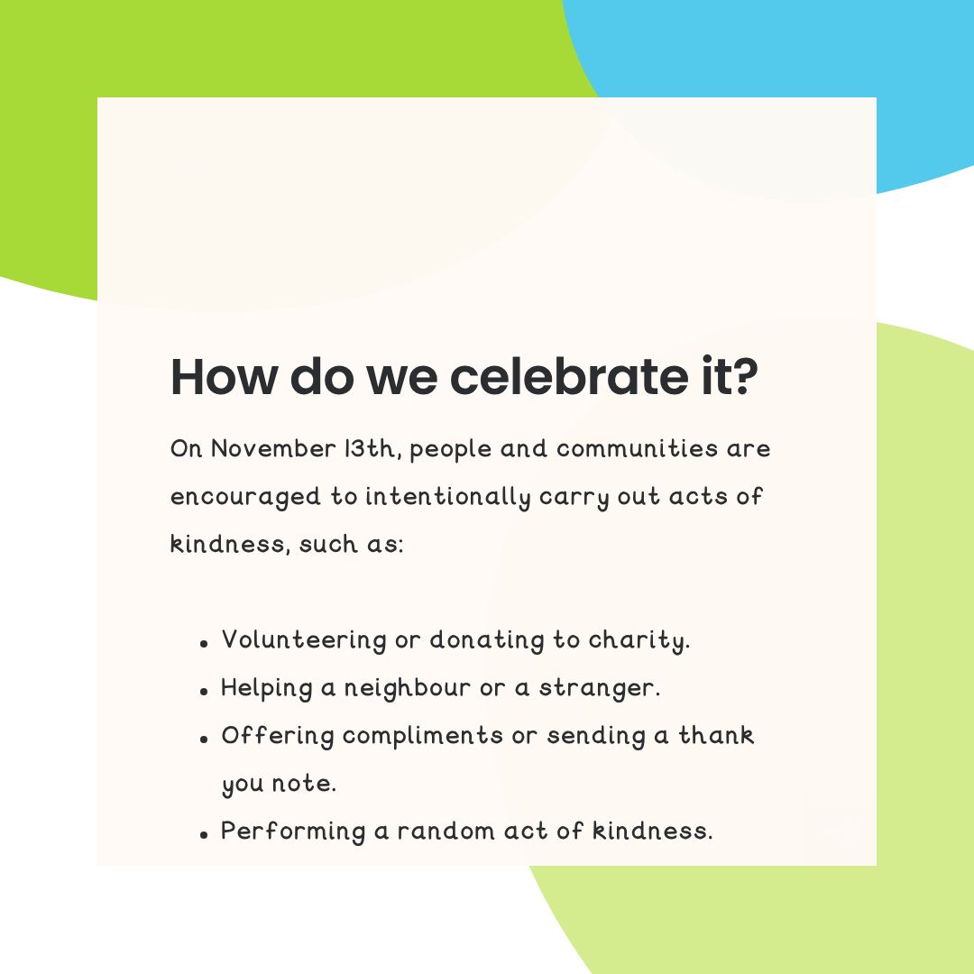 LearningMeEdu's tweet image. Happy World Kindness Day! 

Today is the day we use our Kindness Superpower! 

Kindness means being helpful, sharing, and making everyone feel happy.

Your Mission: Find three people today and do something kind for each one! Let&apos;s spread the warm, fuzzy feelings!