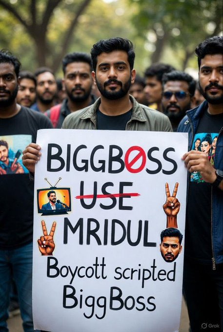 Utha do dhua.!!
BIGGBOSS USE MRIDUL
#ScriptedBiggBoss