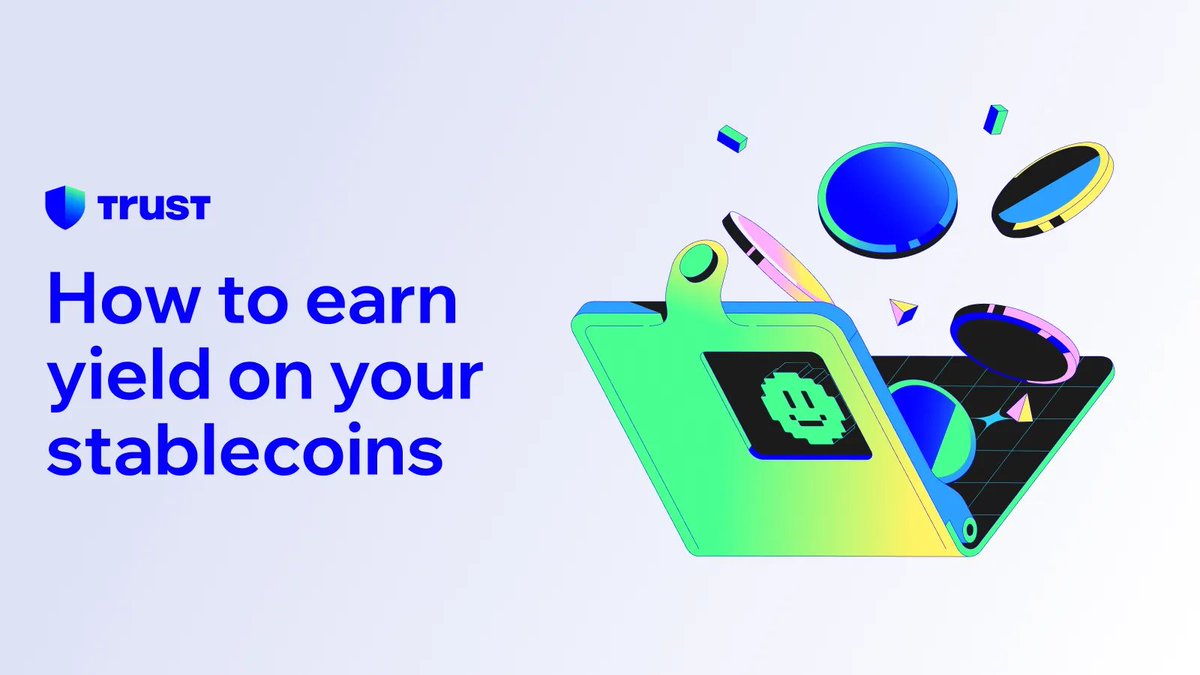 💡Remember: if you hold USDT, USDC or other stablecoins, you can use Trust Wallet’s Stablecoin Earn feature to earn competitive yield.

Here’s a quick video to show you how 📺 👀
youtu.be/KJgoDEDUYPM
