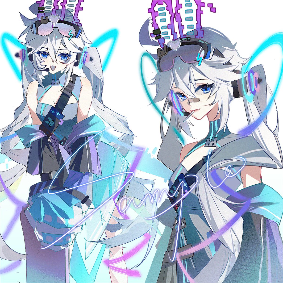 KKaimami's tweet image. cm
#Commission 
#イラスト